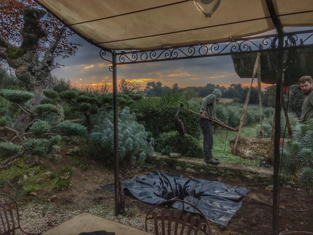 Avant après création paysage grambois 6