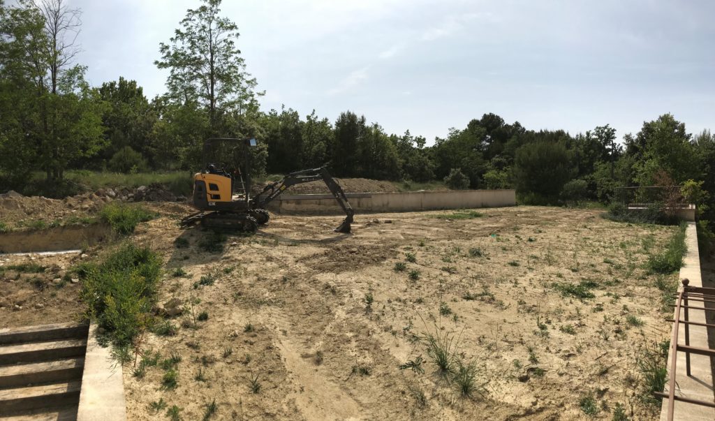 Avant après création paysage grambois 8